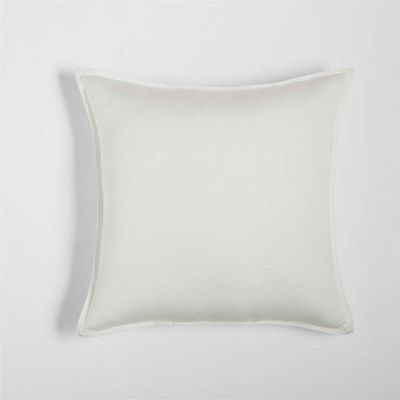 Sunbrella ® White Sand 20"x20" Outdoor Pillow