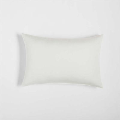 Sunbrella ® 20"x13" White Sand Outdoor Lumbar Pillow