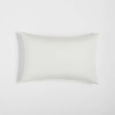 Sunbrella ® 20"x13" White Sand Outdoor Lumbar Pillow