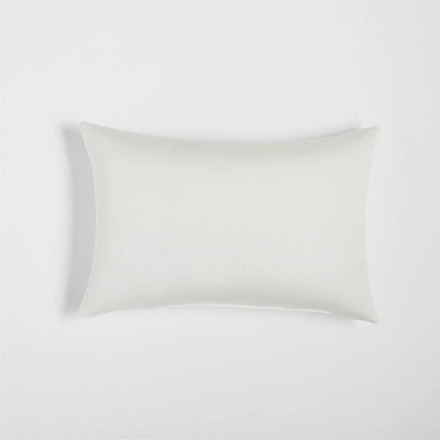 Sunbrella ® 20"x13" White Sand Outdoor Lumbar Pillow