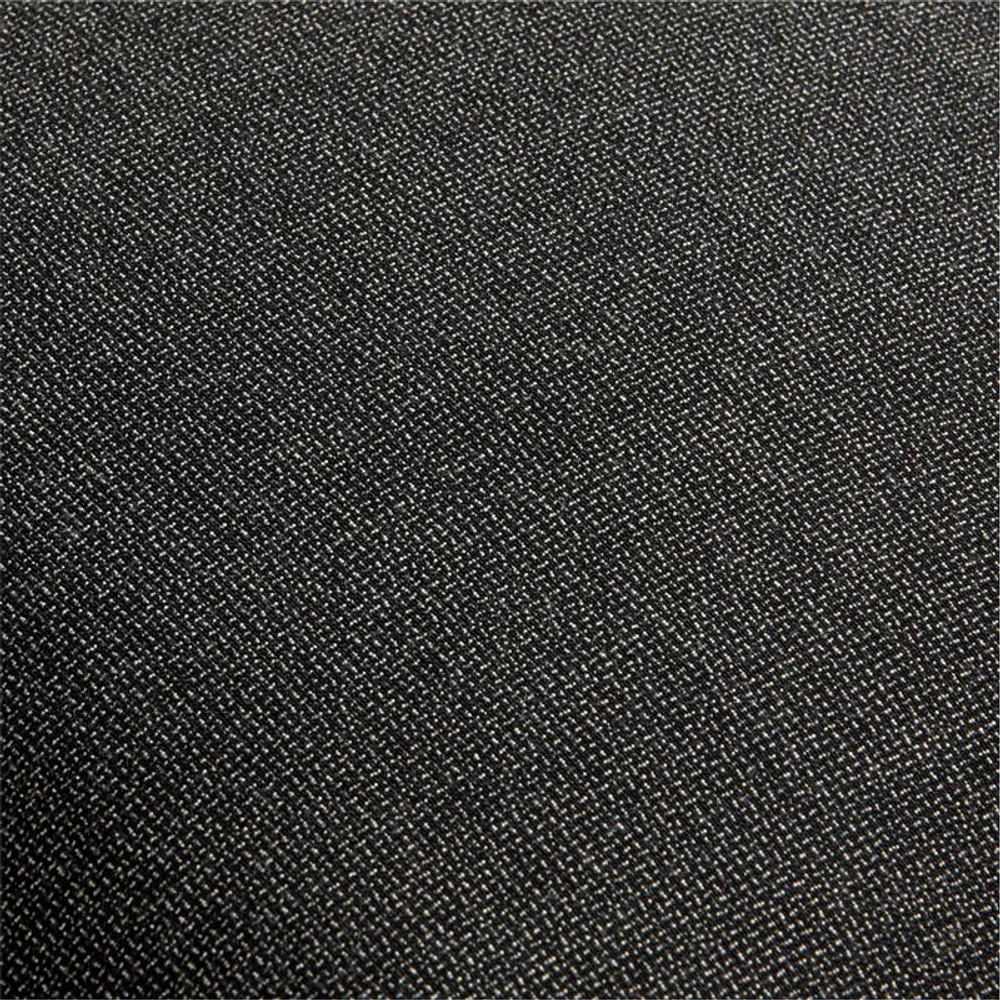 Sunbrella ® Solid 20"x20" Onyx Black Textured Outdoor Throw Pillow