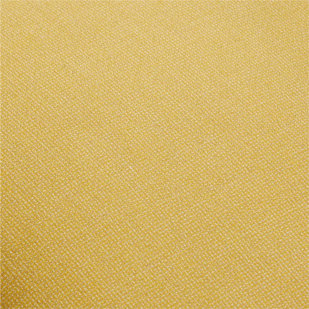 Sunbrella ® Solid 20"x20" Lemon Yellow Textured Outdoor Throw Pillow