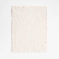 Supersoft Organic Cotton Gauze Classic Mauve Pink Baby Stroller Blanket