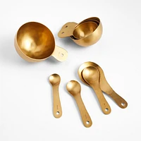 Susu Gold Metallic Measuring Spoons, Set of 4 by Eric Adjepong