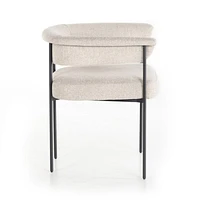 Sutter Beige Bouclé Dining Chair