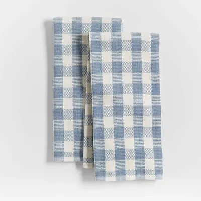 The New Denim Project ® Plaid Dish Towels, Set of 2