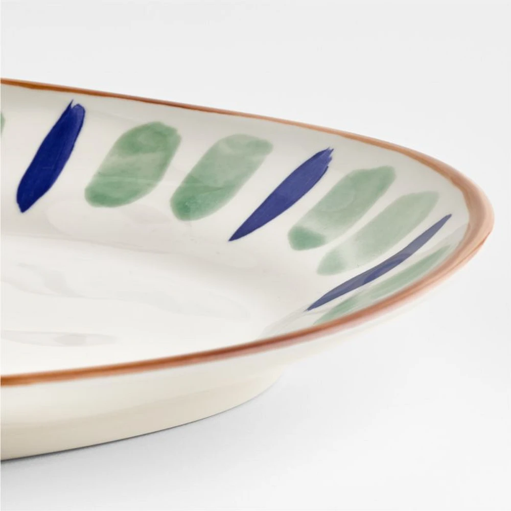 Taormina Oval Outdoor Melamine Platter