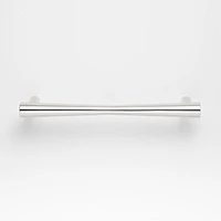 Tapered 6" Polished Chrome Cabinet Drawer Bar Pull