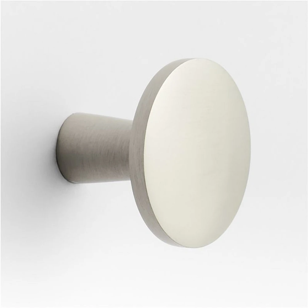Tapered Matte Black Cabinet Knob