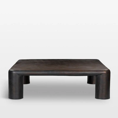 Targon Bronze Aluminum 48" Indoor/Outdoor Square Coffee Table