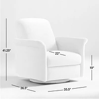 Tasse Swivel Accent Chair
