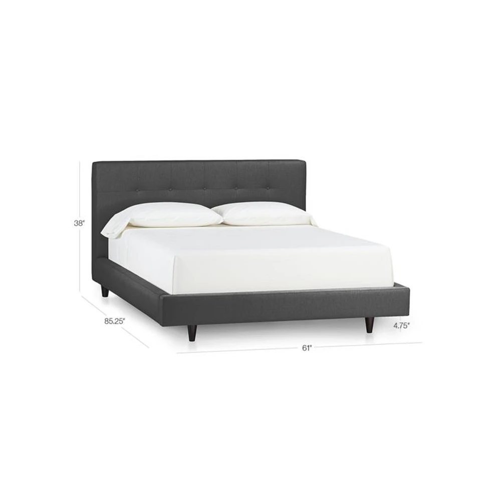 Tate Full Upholstered Bed 38"
