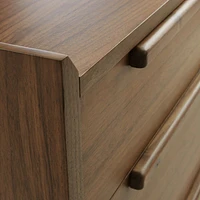 Tate Walnut 3-Drawer Chest