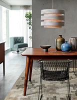 Tig Metal Barrel Dining Chair