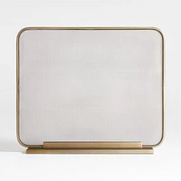 Telum Brass Fireplace Screen