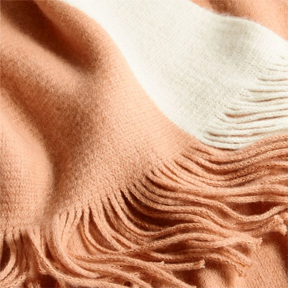 Tepi 70"x55" Blush Throw Blanket