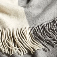 Tepi 70"x55" Grey Throw Blanket
