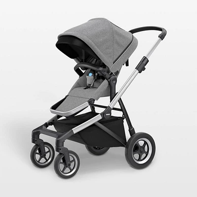 Thule Sleek Grey Mélange City Newborn Stroller