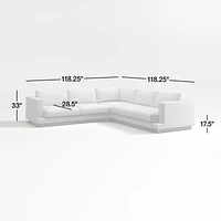 Tidal 3-Piece L-Shaped Sectional Sofa