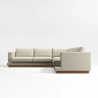 Tidal 3-Piece L-Shaped Sectional Sofa