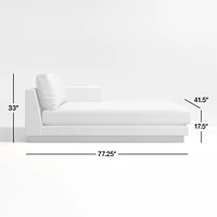 Tidal Right-Arm Chaise