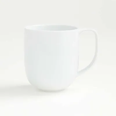 Toben White Porcelain Mug