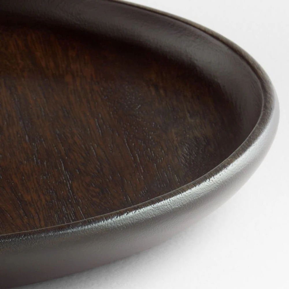 Tondo Ebonized Plate 9"