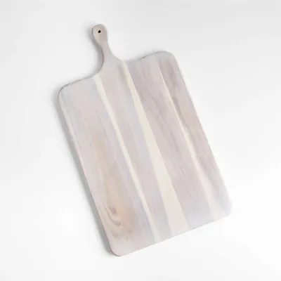 Tondo White Washed Rectangle Serving Board