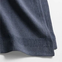 Torino Indigo EUROPEAN FLAX ™-Certified Linen Dinner Napkins, Set of 4
