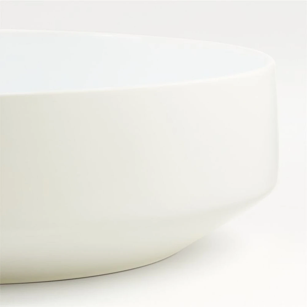 Tour White Porcelain Serving Bowl