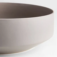 Tour Taupe 12" Porcelain Serving Bowl