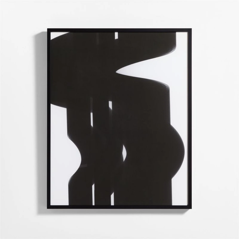 "Trax" by Tad Takano Digital Art 40"x50" Framed Wall Art Print