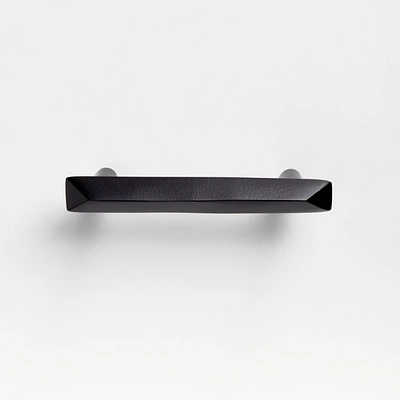 Triangle Matte Black 3" Bar Pull