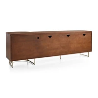 Trifecta Bar/Storage Media Cabinet with Light