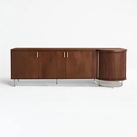 Trifecta Bar/Storage Media Cabinet with Light