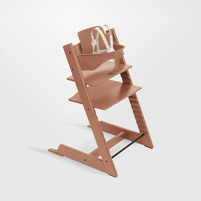 Stokke ® Tripp Trapp ® Terracotta Wood Baby High Chair