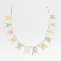 Tufted Happy Easter Garland