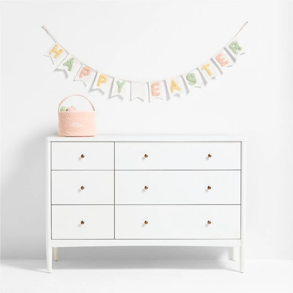 Tufted Happy Easter Garland