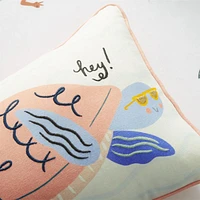 Kaia Turtle Kids Throw Pillow