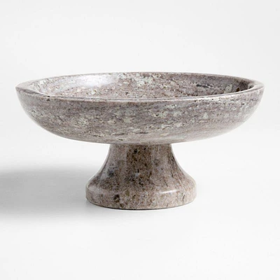 Tuscan Kitchen Marble Footed Bowl