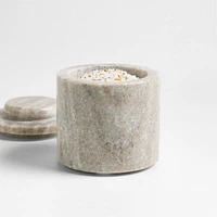 Tuscan Kitchen Marble Salt Cellar