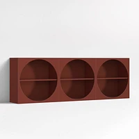 Twiggy Modular Glossy Deep Red Kids Open Bookcases