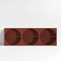 Twiggy Modular Glossy Deep Red Kids Open Bookcases