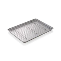 USA Half Cookie Sheet with Cooling Rack