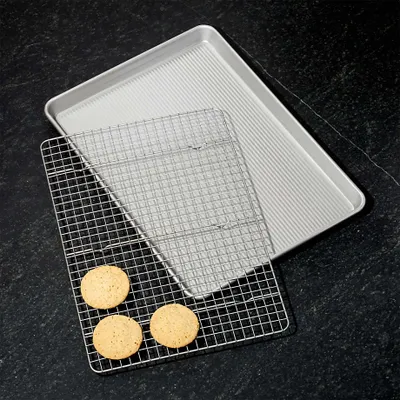 USA Half Cookie Sheet with Cooling Rack