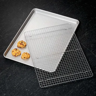 USA Large Cookie Sheet with Cooling Rack