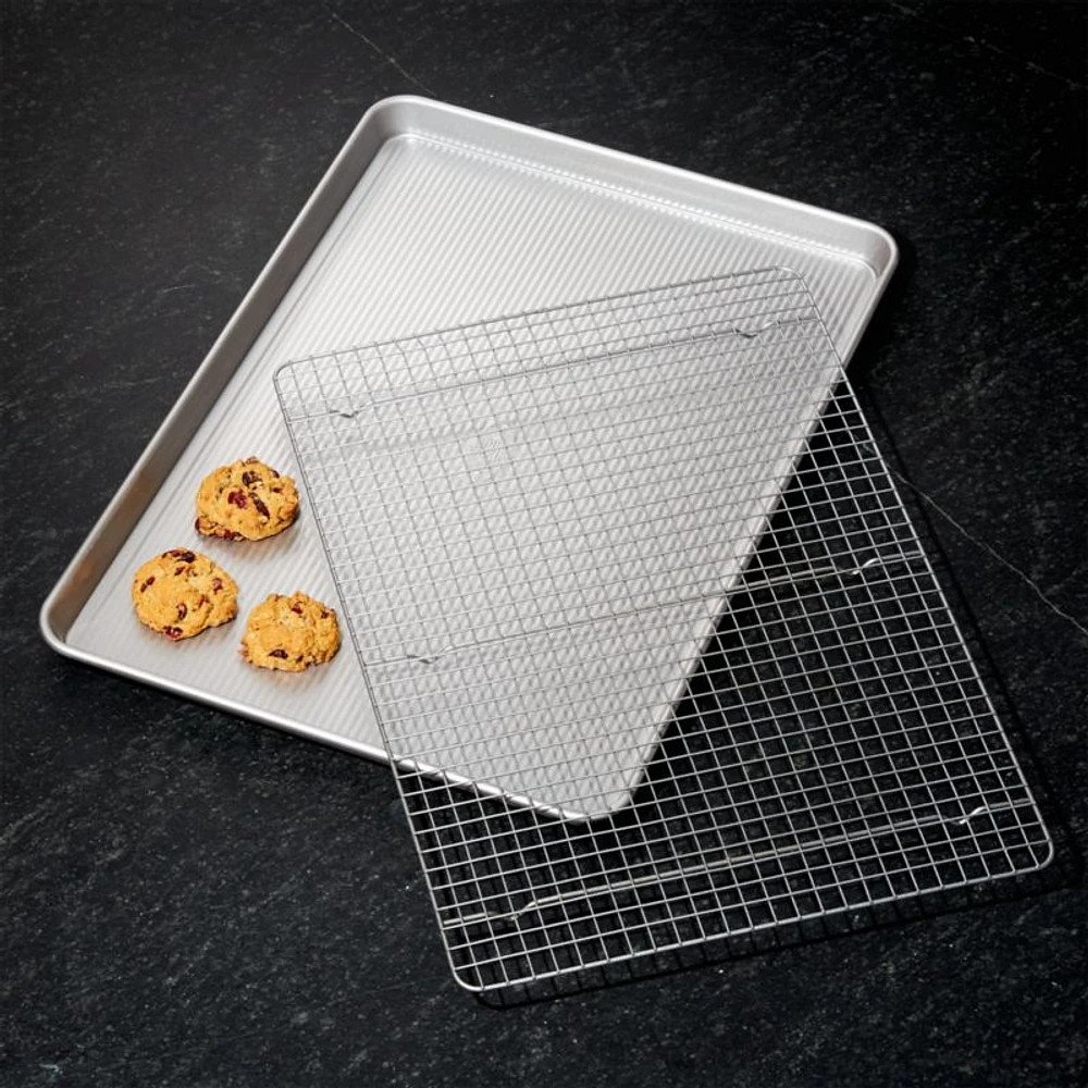 USA Large Cookie Sheet with Cooling Rack