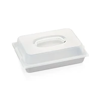 USA Pan Pro Line Non-Stick Rectangular Cake Pan with Lid
