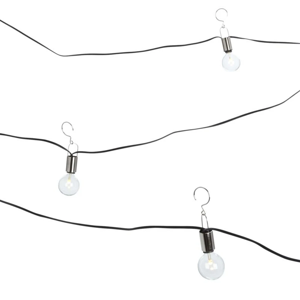 Patio Umbrella Globe LED Outdoor String Lights