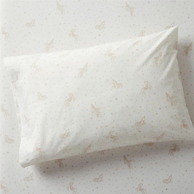 Stay Cool Unicorn Dreams Organic Cotton Kids Pillowcase